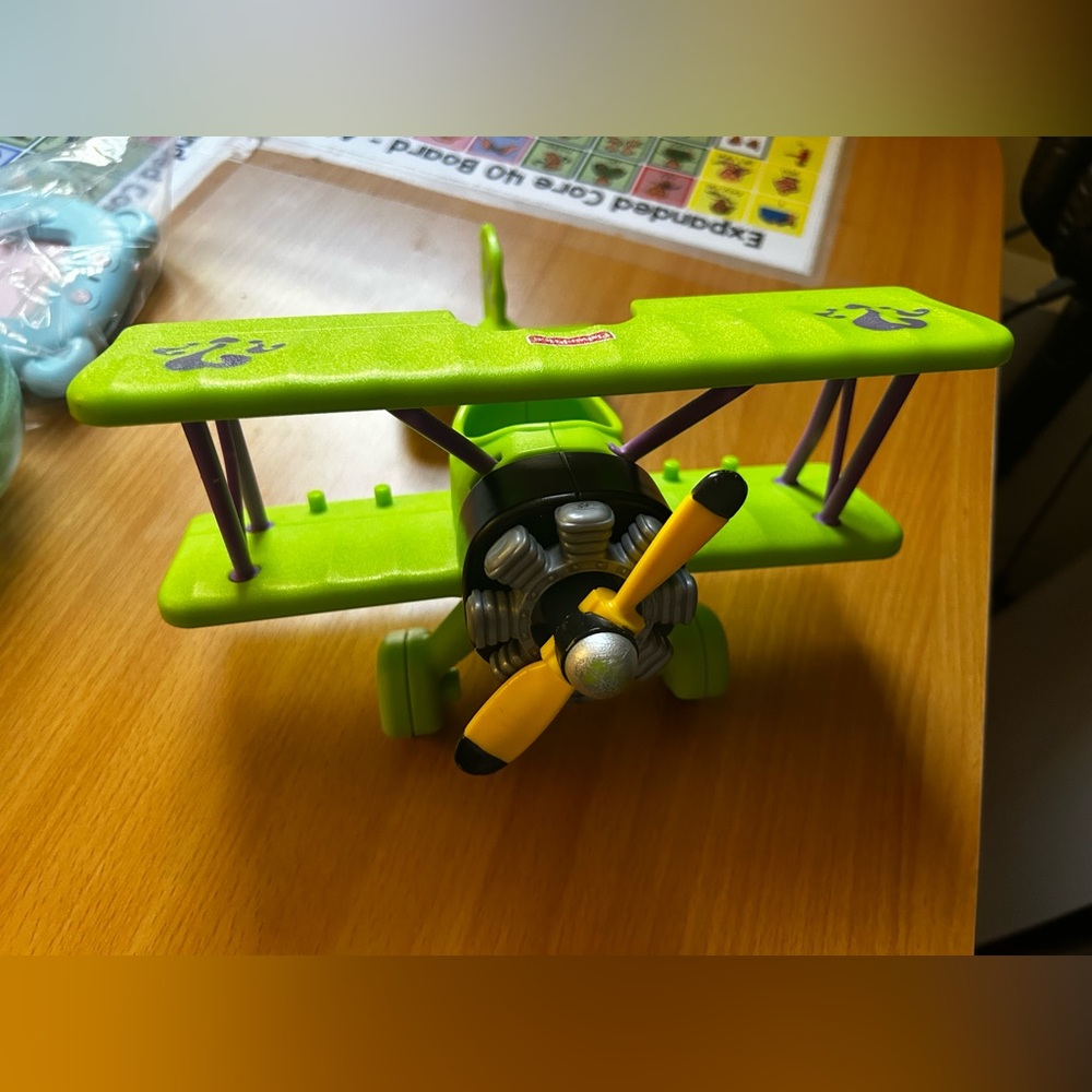 2014 Little People The Riddler Plane - Picture 2 of 3